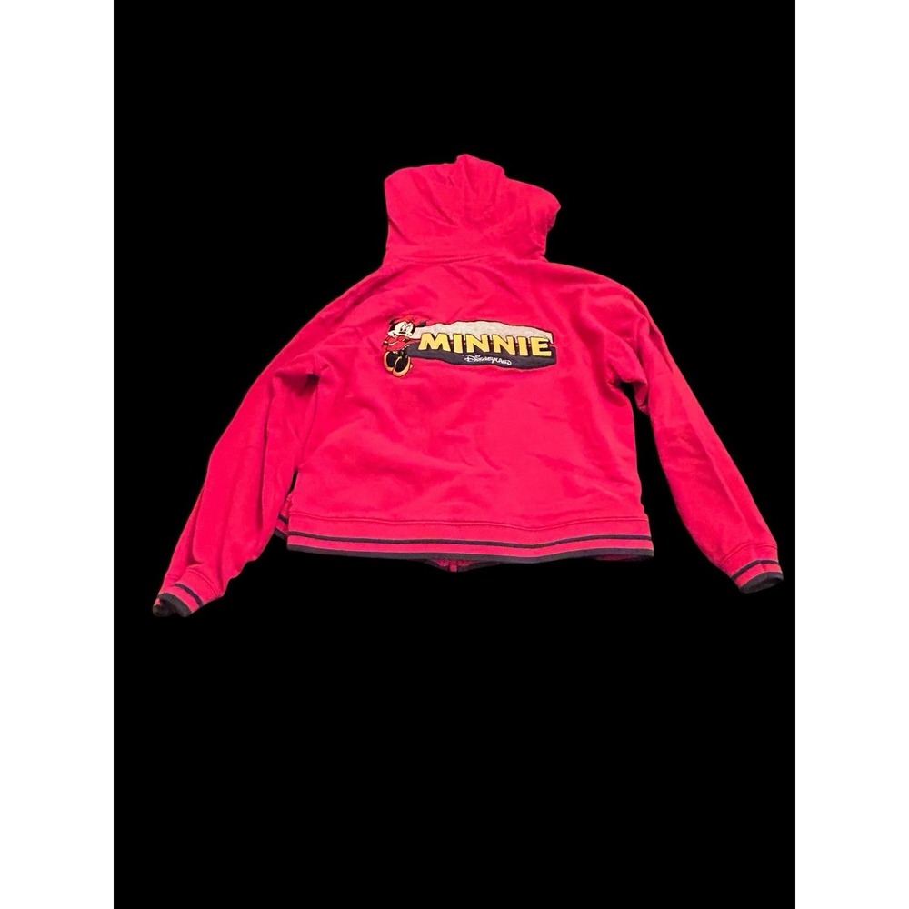 Minnie Mouse Disneyland Children's Hooded Coat Jacket Large 10/12 See Last Pic - Picture 3 of 8